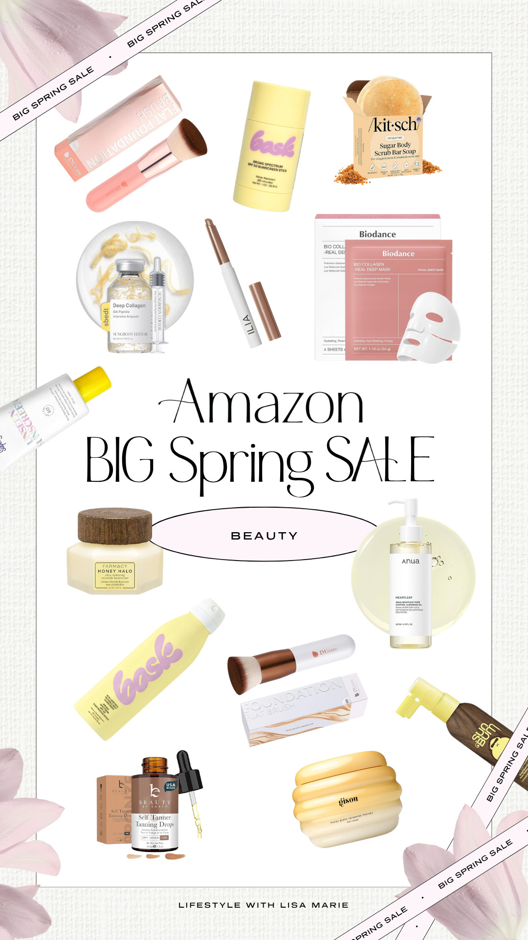 Amazon big spring sale. Amazon beauty, cosmetics, skincare and self-care and anti-aging products. Tanning oil and drops. Sunscreen spray and lotion. Glass skin masks and Korean skincare. Face and body soaps, serums and lotions. 

#LTKselfcare #LTKSaleAlert #LTKBeauty