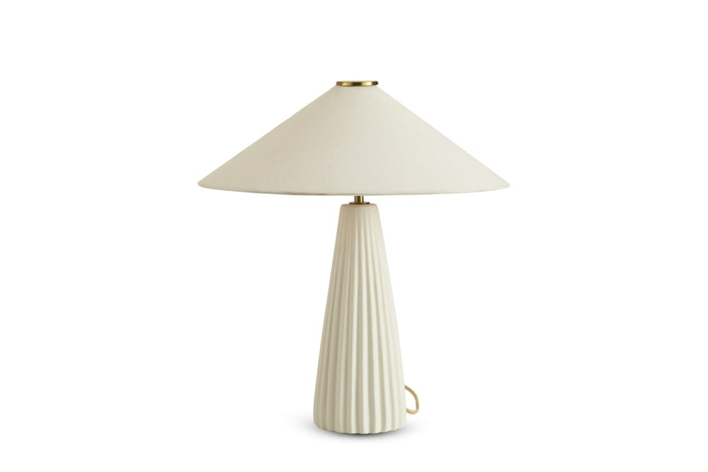 Alba Fluted Ceramic Table LampBestseller | Castlery US