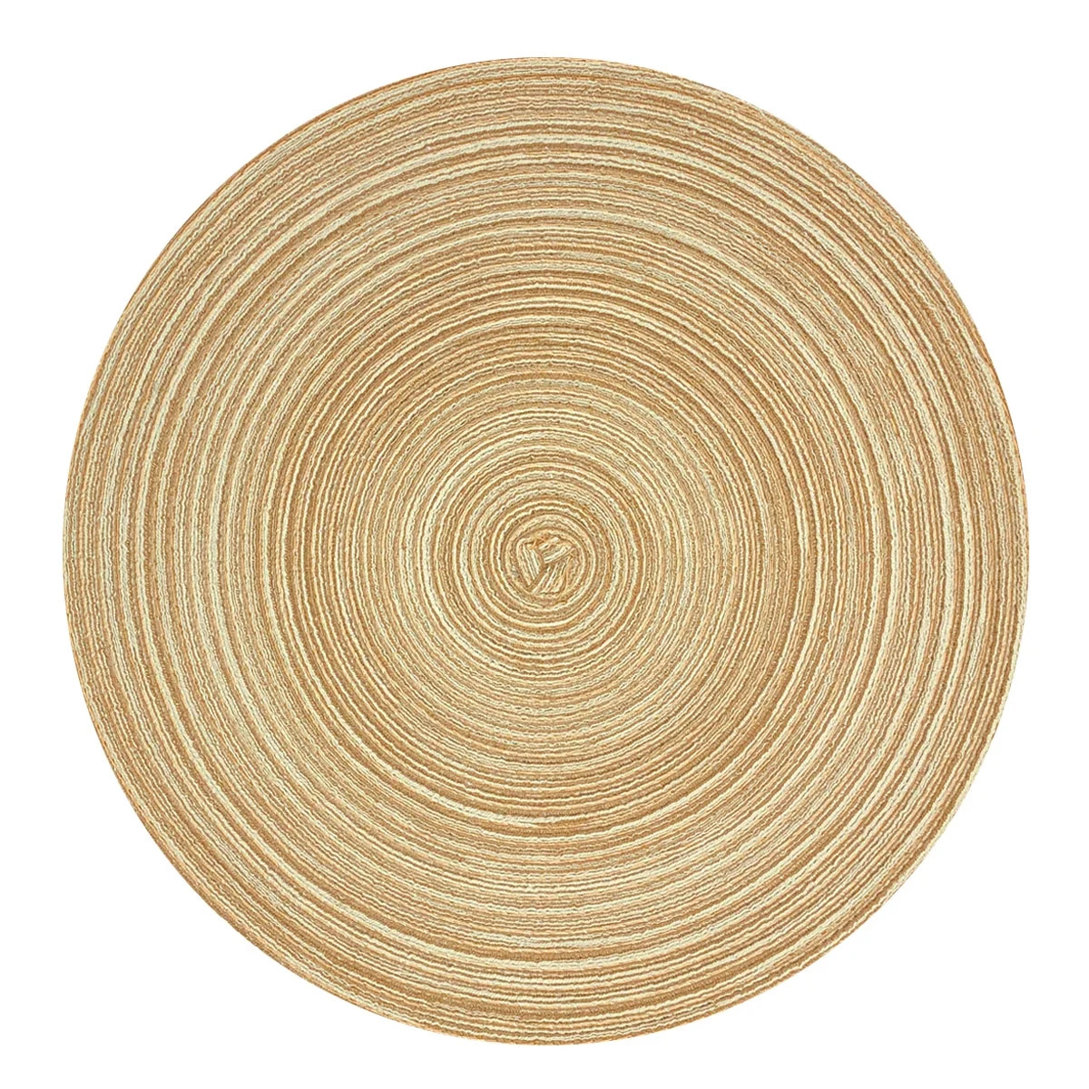 Wrapables® 15" Woven Round Placemats (Set of 6), Brown - Walmart.com | Walmart (US)