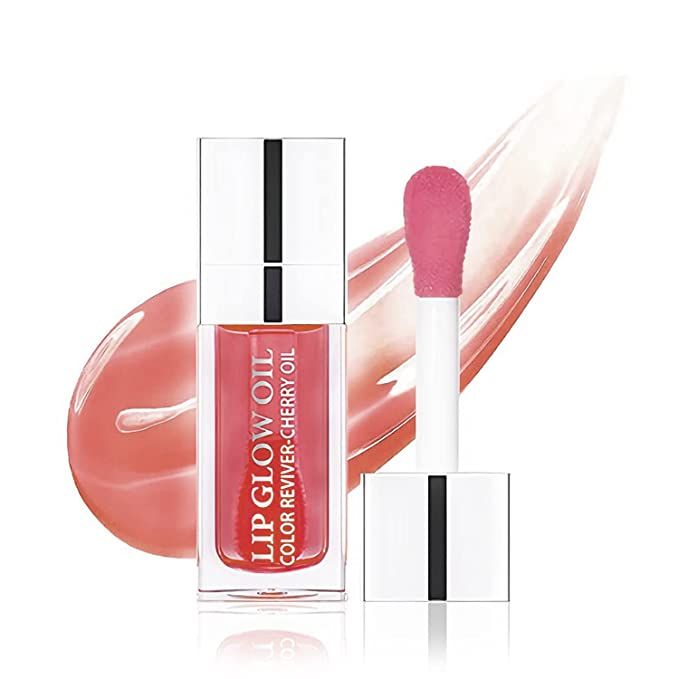 Plumping Lip Oil, Hydrating Lip Gloss Tinted Lip Balm Lip Care Clear Lip Oil for Dry Lips, Long L... | Amazon (US)