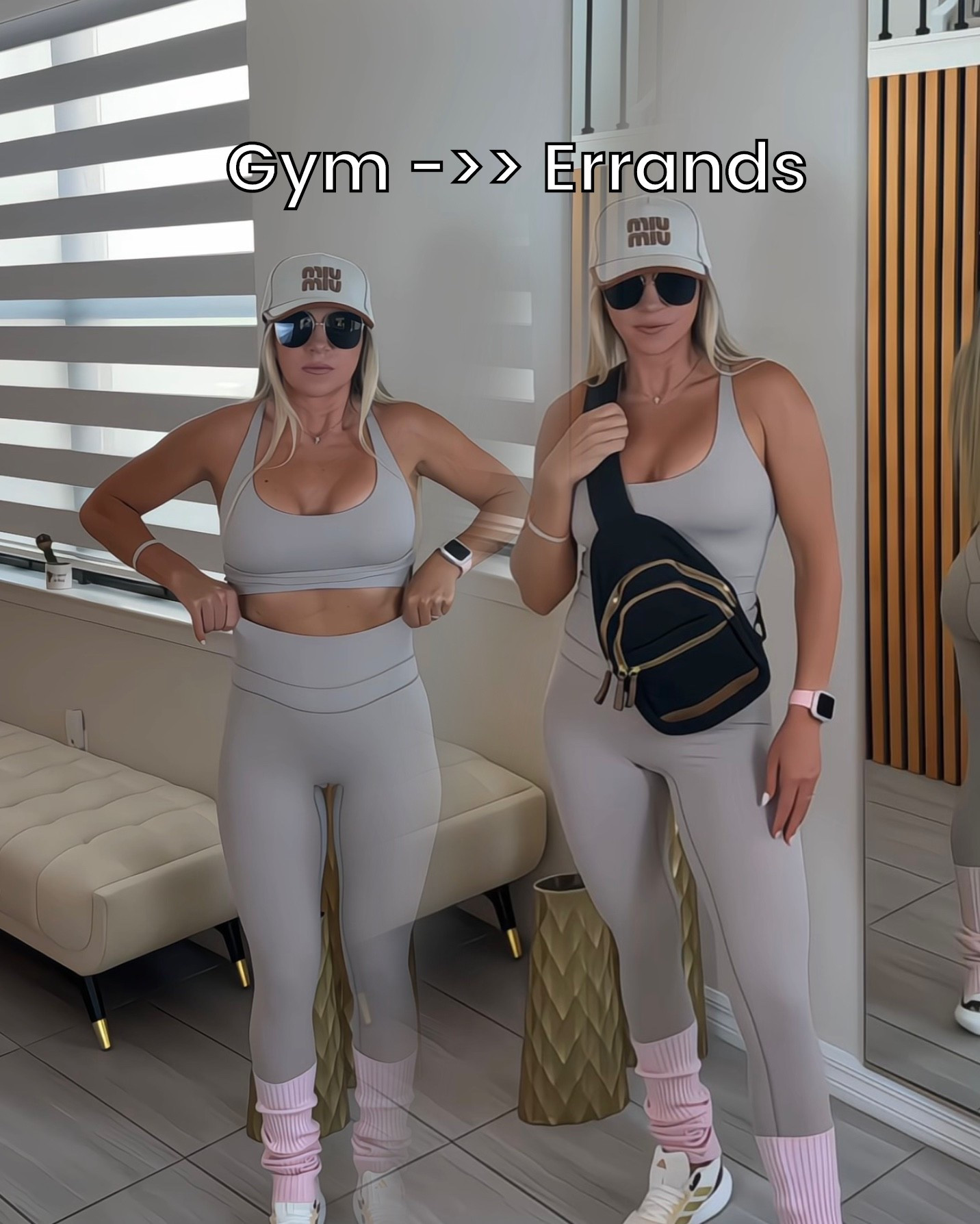 Comfy Gym set. Comfortable, soft. Good coverage for gym and coffee after. 

#LTKootd #LTKActive #LTKstorytime