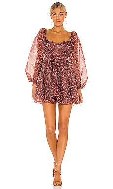Selkie Princess Dress in Crimson Darling from Revolve.com | Revolve Clothing (Global)