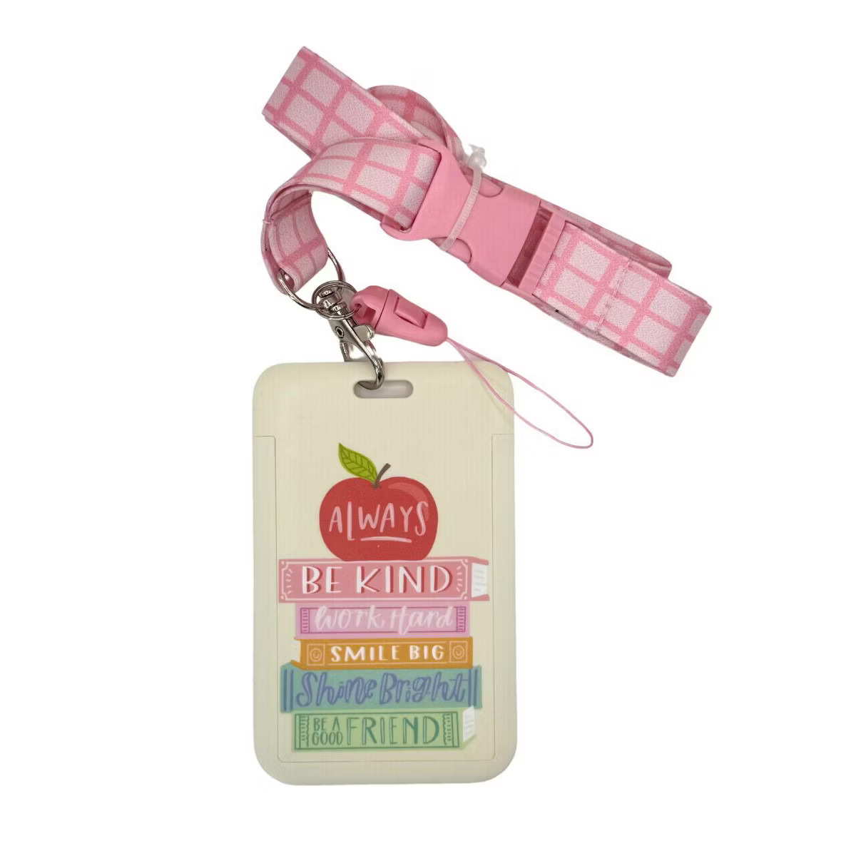 Pippi Post Teacher Lanyard Badge Shine Bright, Teacher Supplies | Target