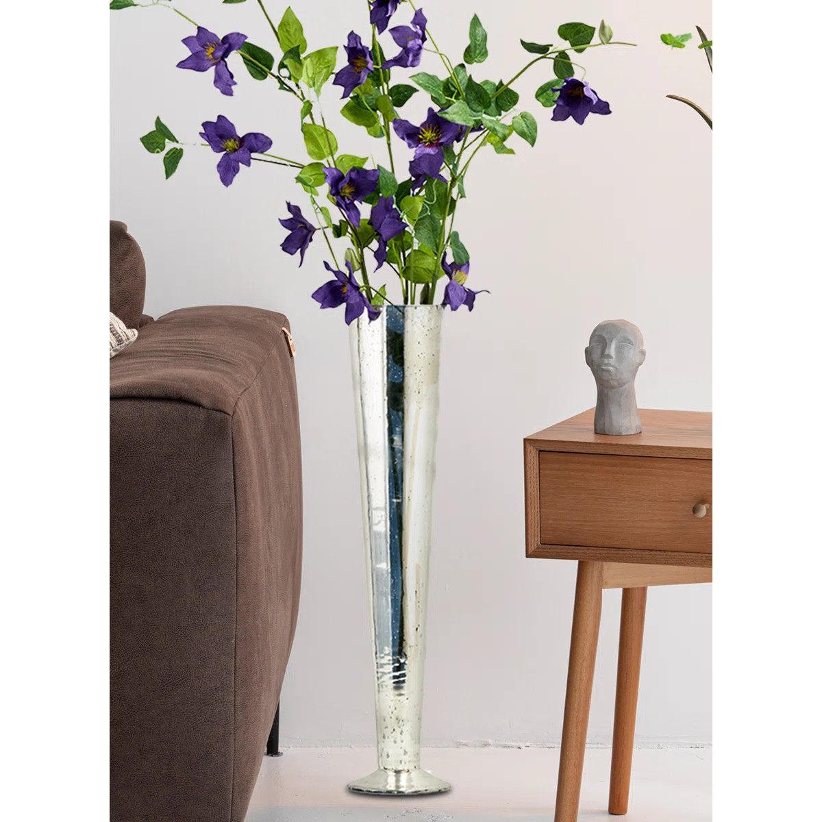 Jahdari Aluminum Floor Vase | Wayfair North America