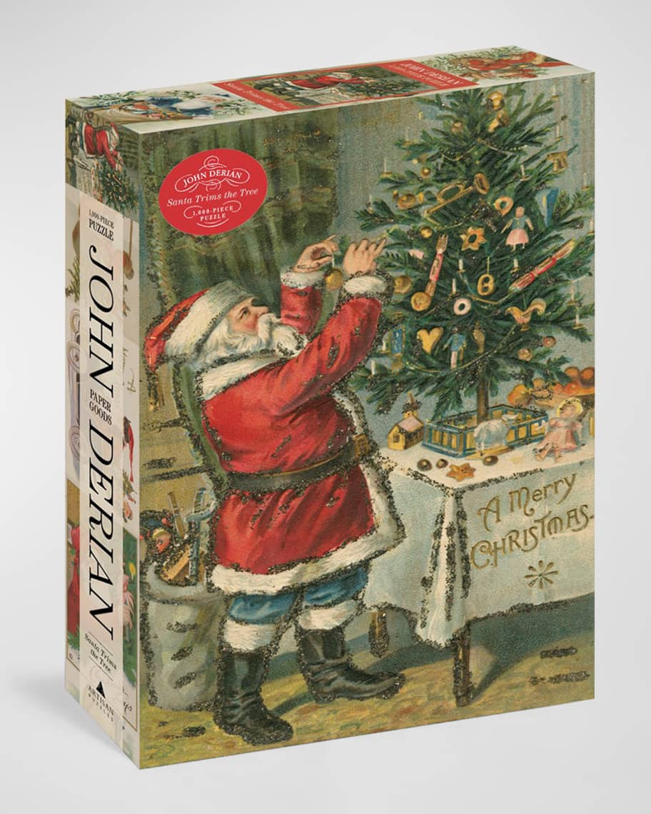 Workman John Derian Merry Christmas & Santa Puzzle Bundle | Neiman Marcus