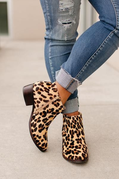 Billie Bootie - Leopard | Mindy Mae's Market