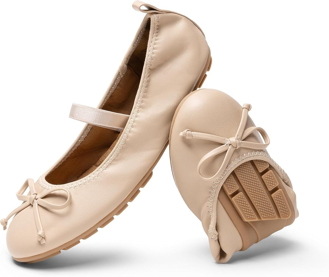 DREAM PAIRS Little Girls Toddler Ballet Flats Dress Shoes Mary Janes Shoes | Amazon (US)
