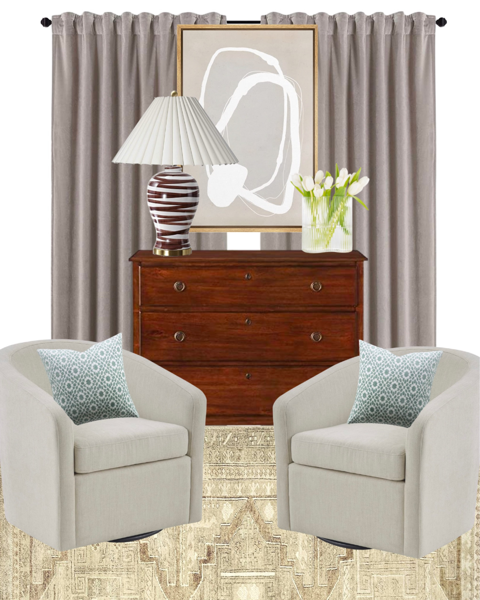 Have a space in your home you’re not quite sure what to do with? Add a seating area! Shop this Amazon inspired post for inspiration ✨

Amazon, Amazon home, Amazon finds, room design, Amazon inspiration, Home inspiration, neutral home, traditional home, classic home decor, home decor, seating area, living room, upholstered chair, swivel chair, dresser, lamp, curtains, Abstract art #amazon #amazonhome

#LTKhome #LTKstyletip #LTKunder100