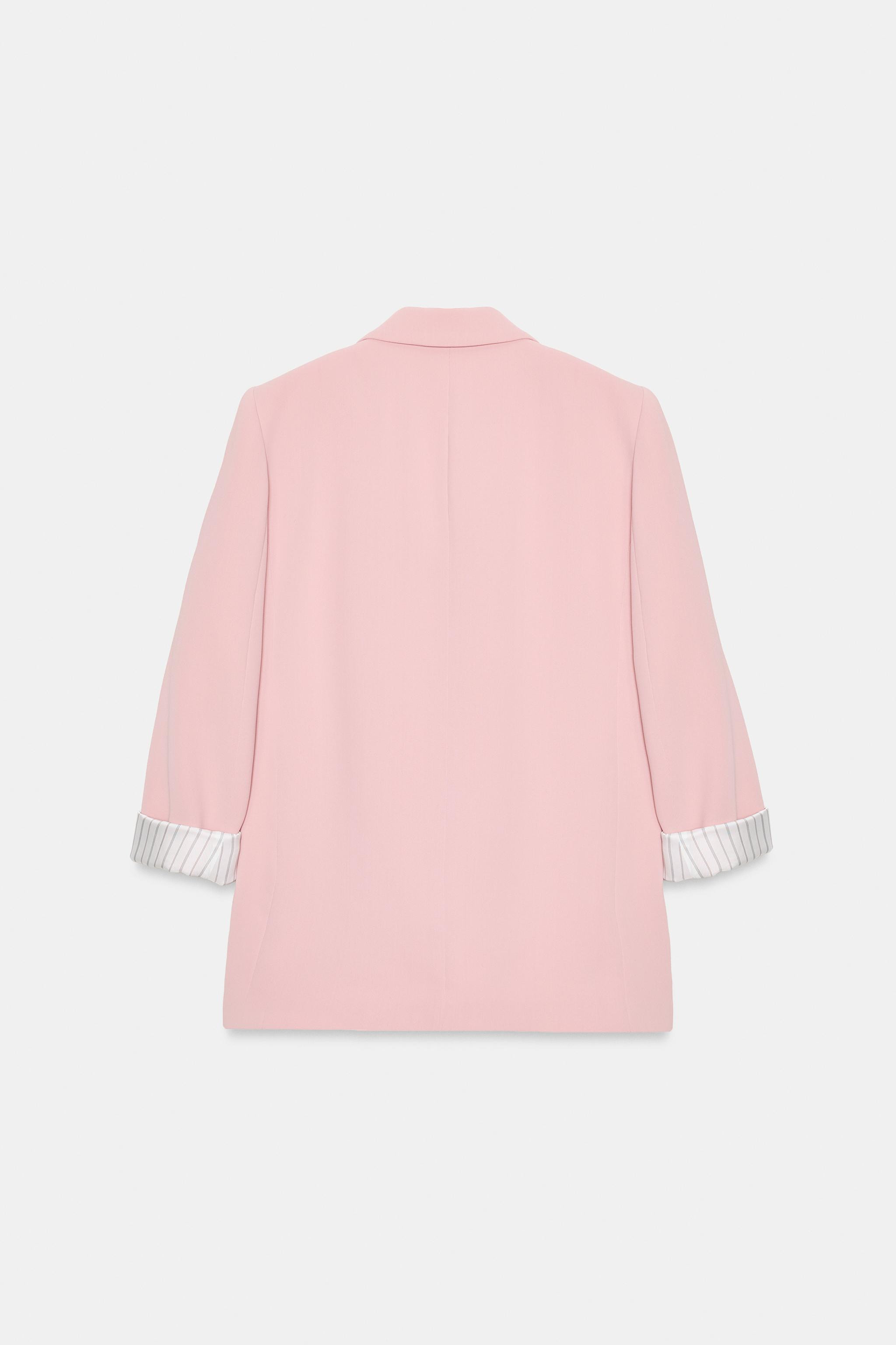 PRINTED CUFF BLAZER | Zara UK