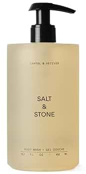 Salt & Stone Antioxidant-Rich Body Wash - Santal & Vetiver | Cleanse, Nourish & Soften Skin with ... | Amazon (US)