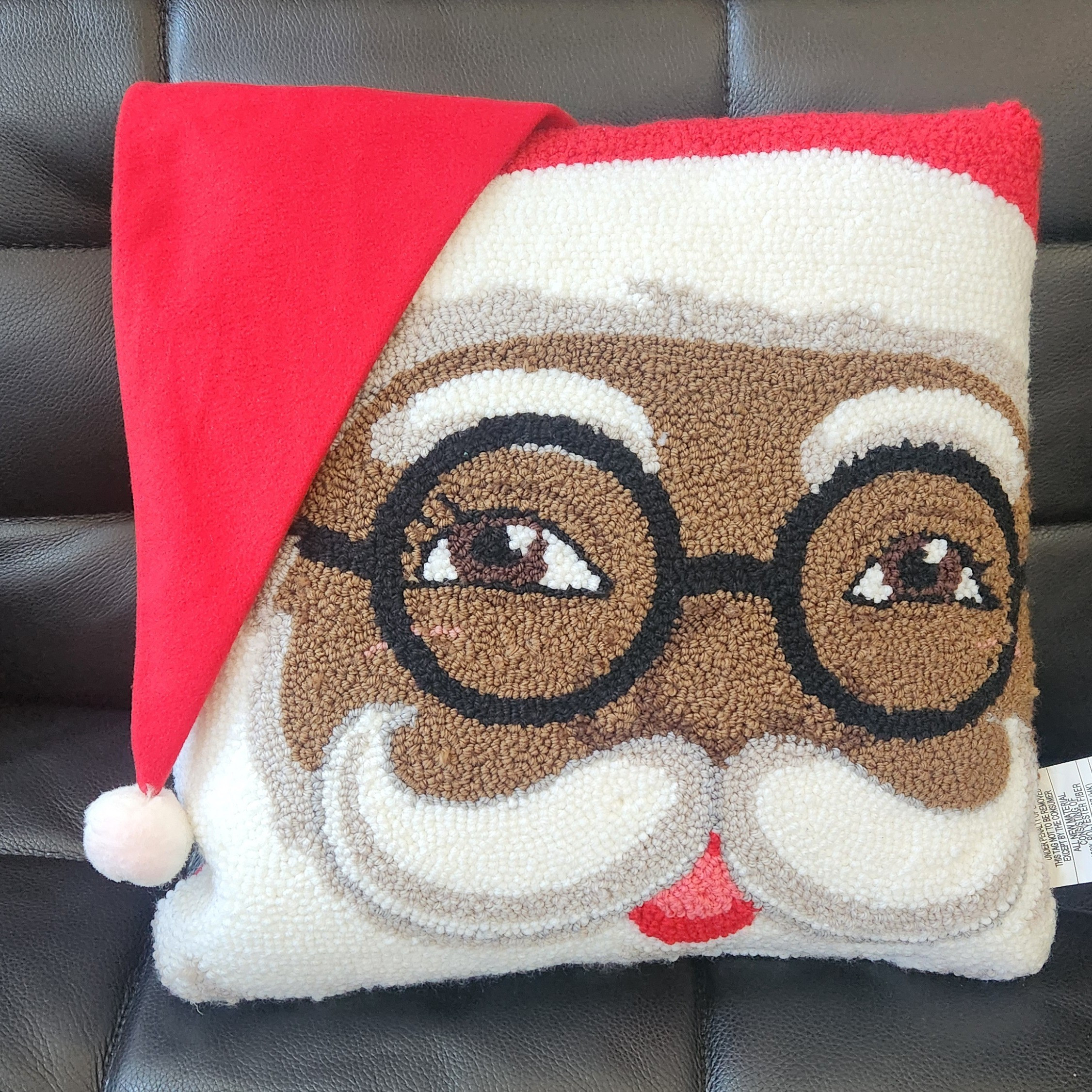 The cutest Santa pillow!!! #Santa #Christmas #ChristmasDecor🎅🏾🎅🏾🎅🏾 

#LTKSeasonal #LTKHoliday #LTKGiftGuide