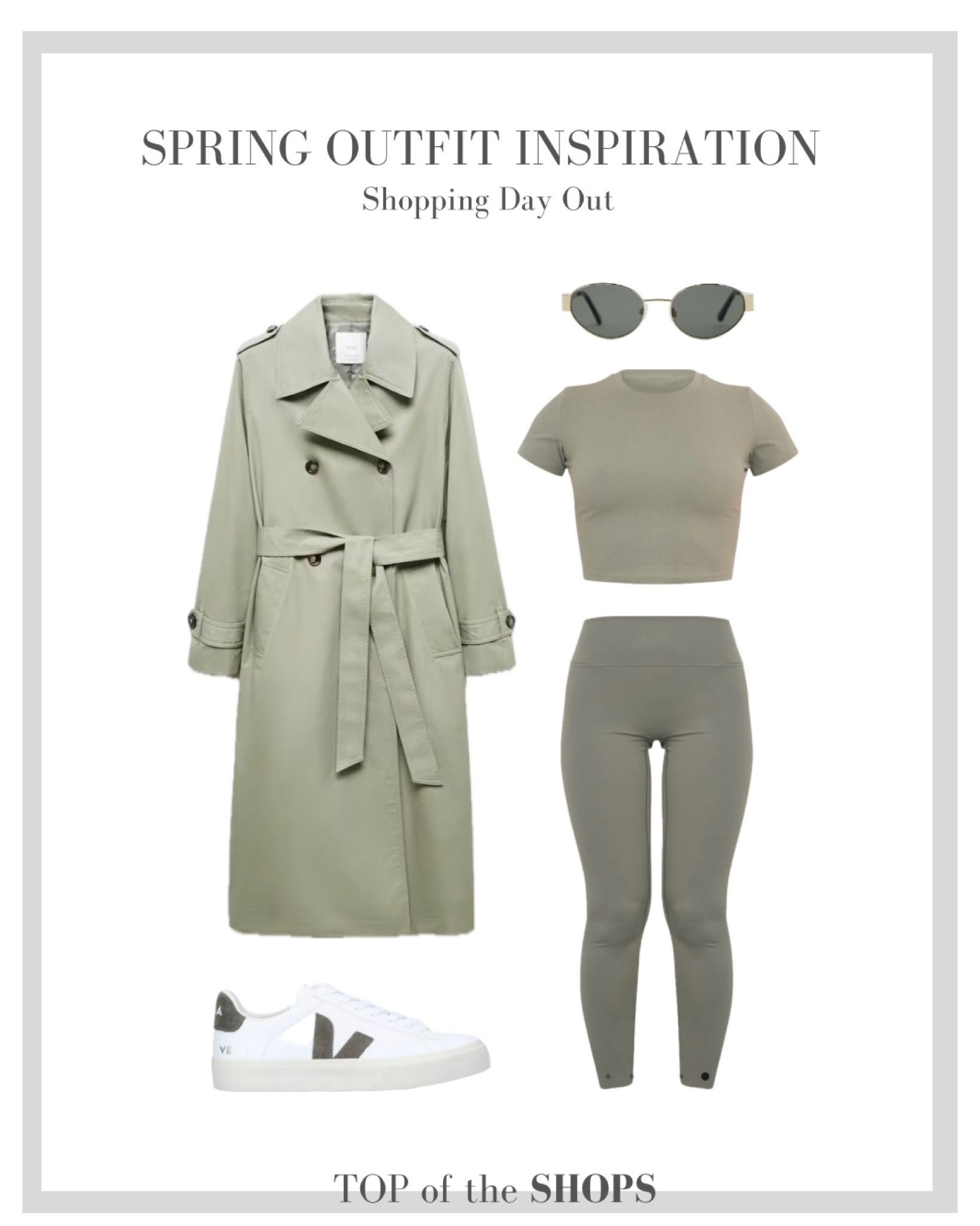 Spring Style, Spring Outfit Inspiration, H&M, Wardrobe Staple, Capsule Wardrobe, Adanola Gym Set, Athleisure, Khaki Trench Coat, Veja Trainers, Sunglasses 

#LTKstyletip #LTKeurope #LTKSeasonal