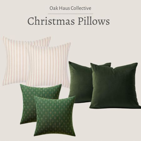 Christmas pillows 

#LTKhome #LTKHoliday #LTKSeasonal