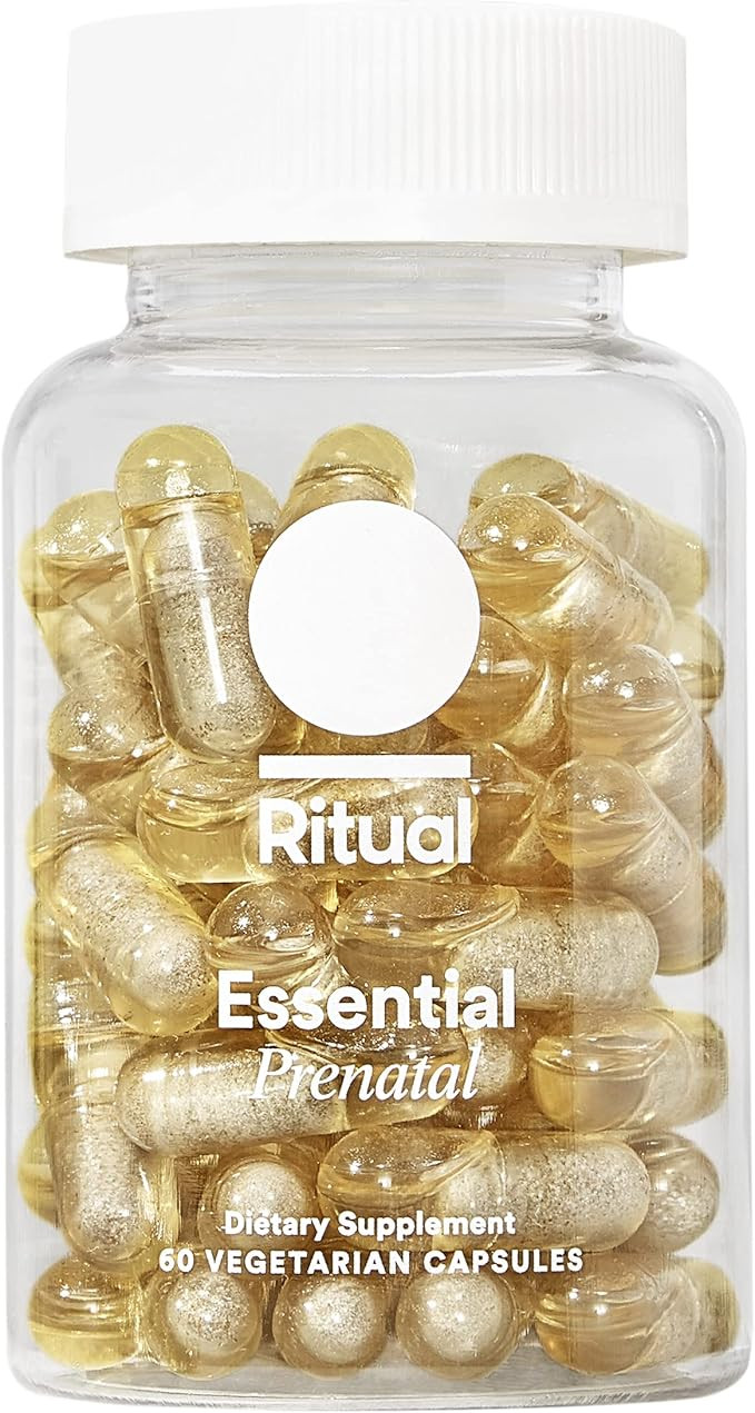 Ritual Prenatal Vitamin: Folate & Choline for Neural Tube Support, Omega-3 DHA for Fetal Brain De... | Amazon (US)