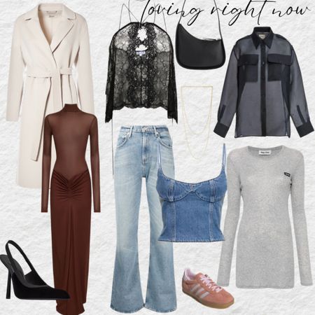 Fall wardrobe, winter coat, party dress, blouse, jeans, best denim, resort style, celebrity style, handbag, corset, winter outfit 

#LTKitbag #LTKSeasonal #LTKstyletip