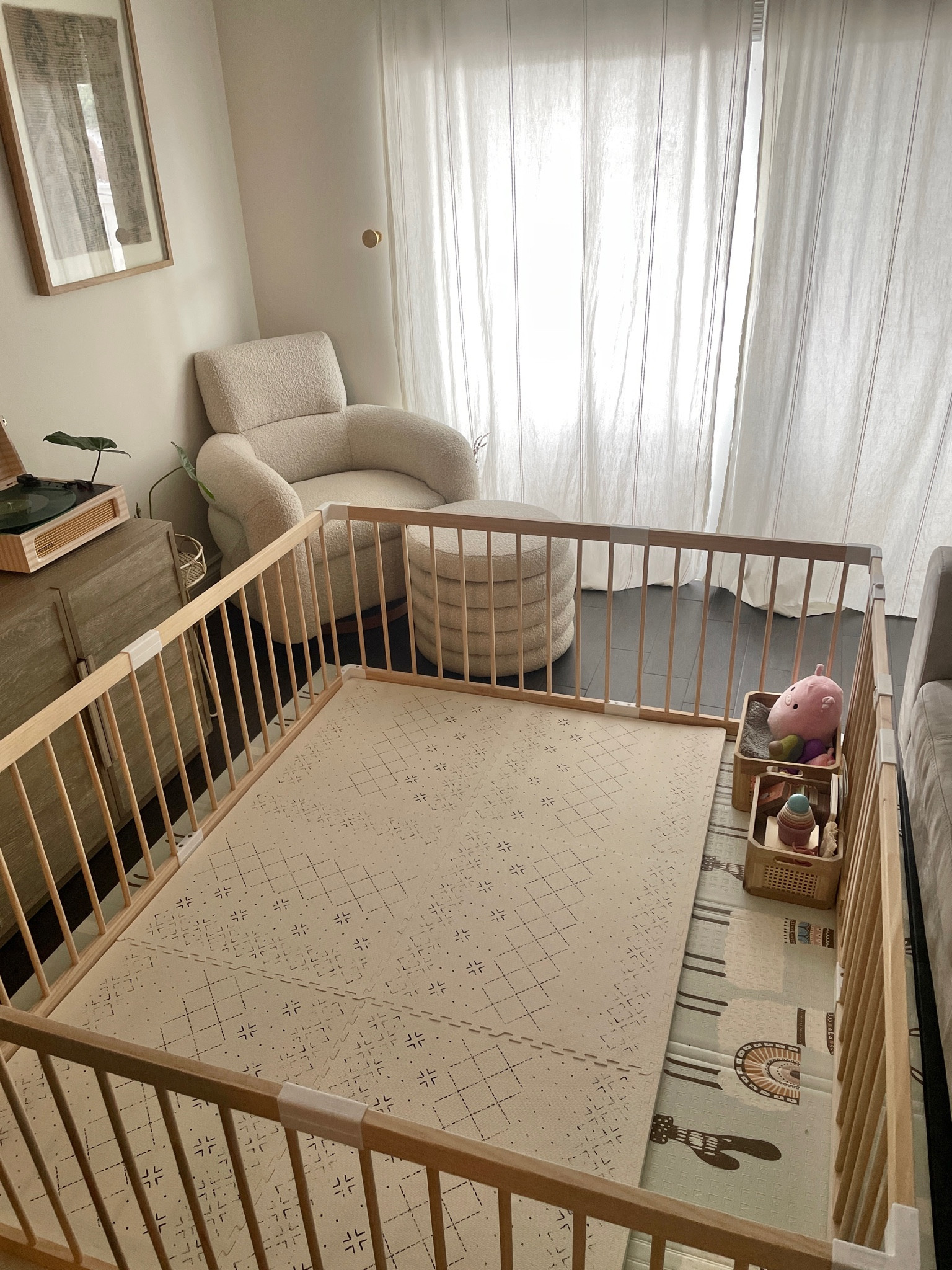 The dreamiest play pen to match your homes aesthetic! 

#LTKhome #LTKbaby #LTKsalealert