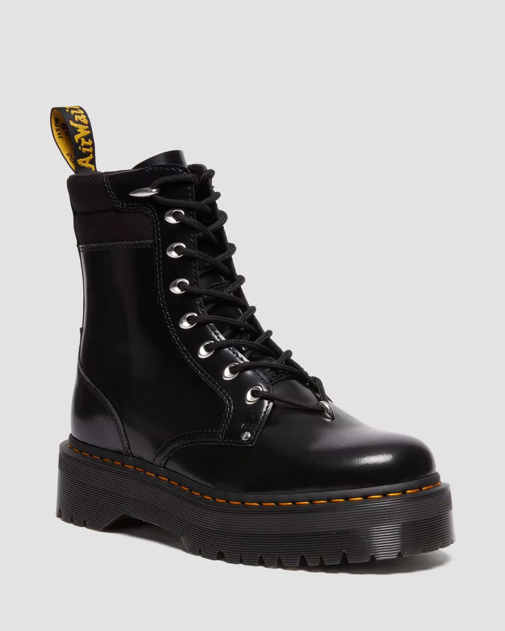 Jadon II Hardware Leather Platform Boots | Dr Martens (UK)