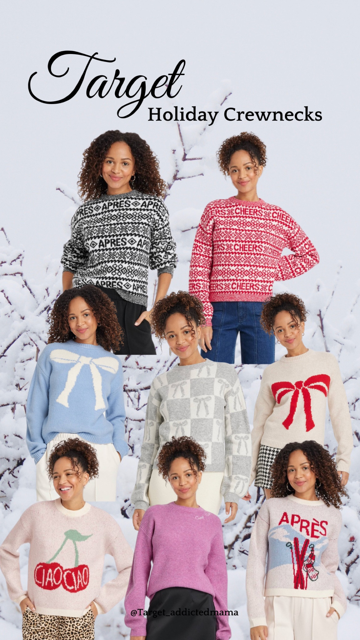 Women’s Holiday Sweaters
Holiday Crewnecks


#LTKGiftGuide #LTKSeasonal #LTKHoliday