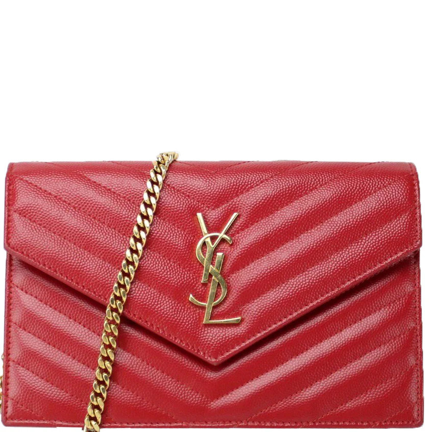 Envelope Chain Wallet (PL27) | Keeks Designer Handbags