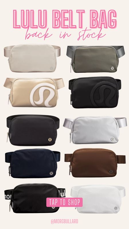 Lululemon Belt Bag | Lulu Belt Bag | Belt Bags 

#LTKstyletip #LTKunder50 #LTKunder100