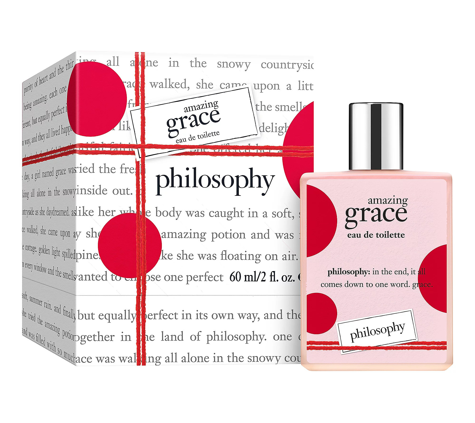 philosophy amazing grace 2 oz. holiday edition ift box | QVC