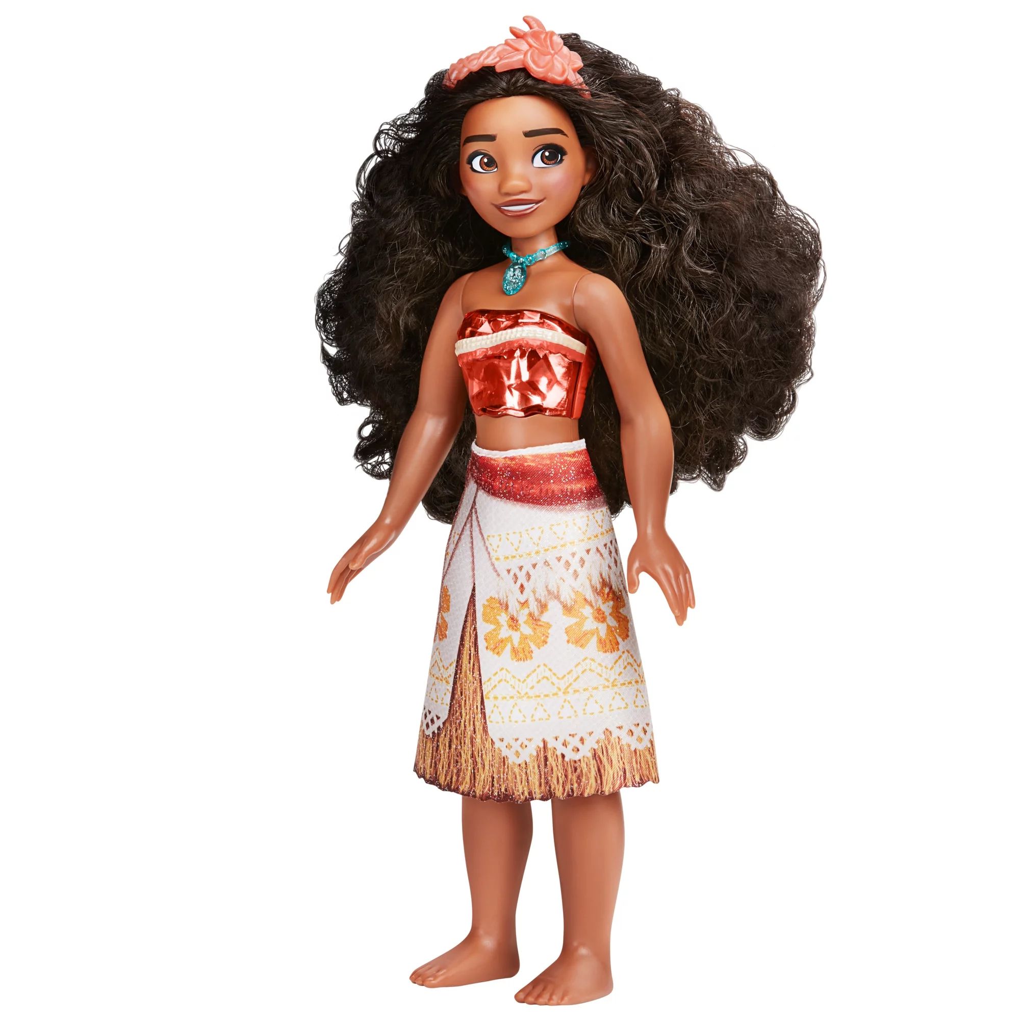 Disney Princess Royal Shimmer Moana Doll, Fashion Doll with Skirt, Accessories | Walmart (US)
