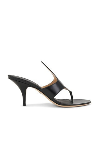 Ferragamo Lyrai Sandal in Black | FWRD 