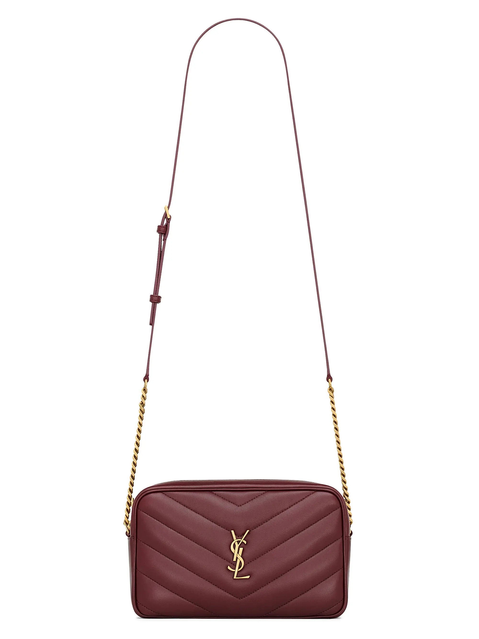 Saint Laurent Loulou Camera Crossbody Bag in Lambskin | Saks Fifth Avenue | Saks Fifth Avenue