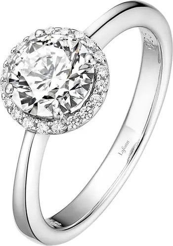 Birthstone Halo Ring | Nordstrom