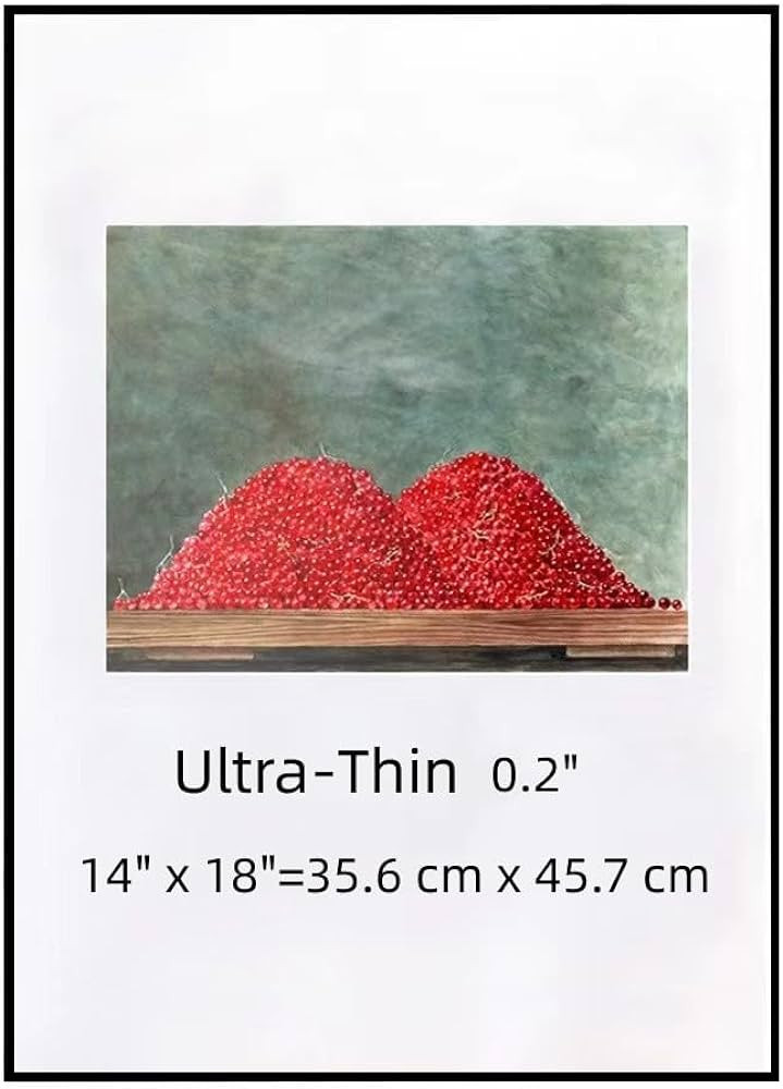 ZWYAN 14x18 Picture Frame Ultra-Thin Aluminum Alloy Photo Poster Frame Display Pictures 11x14 wit... | Amazon (US)