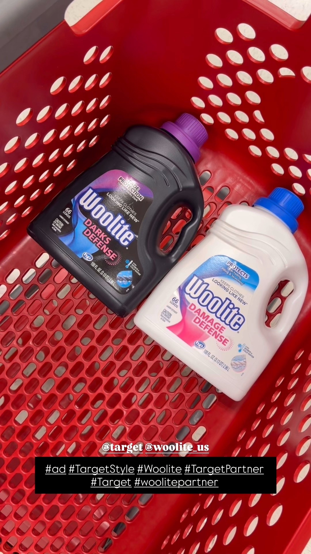 #ad Stopping into my favorite place aka @target to get a restock of laundry detergent! We love the @woolite_us Darks Defense especially for Lane’s work clothes. It protects our clothes from fading and pilling for up to 20 washes! Come back for part 2 in a few weeks so I can share the detergent in action :P #TargetStyle #Woolite  #TargetPartner #Target #woolitepartner
