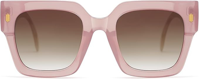 SOJOS Vintage Oversized Square Sunglasses for Women,Retro Womens Luxury Big Large Sun Glasses UV4... | Amazon (US)
