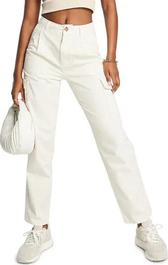 Topshop High Waist Ankle Cargo Pants | Nordstrom | Nordstrom Canada