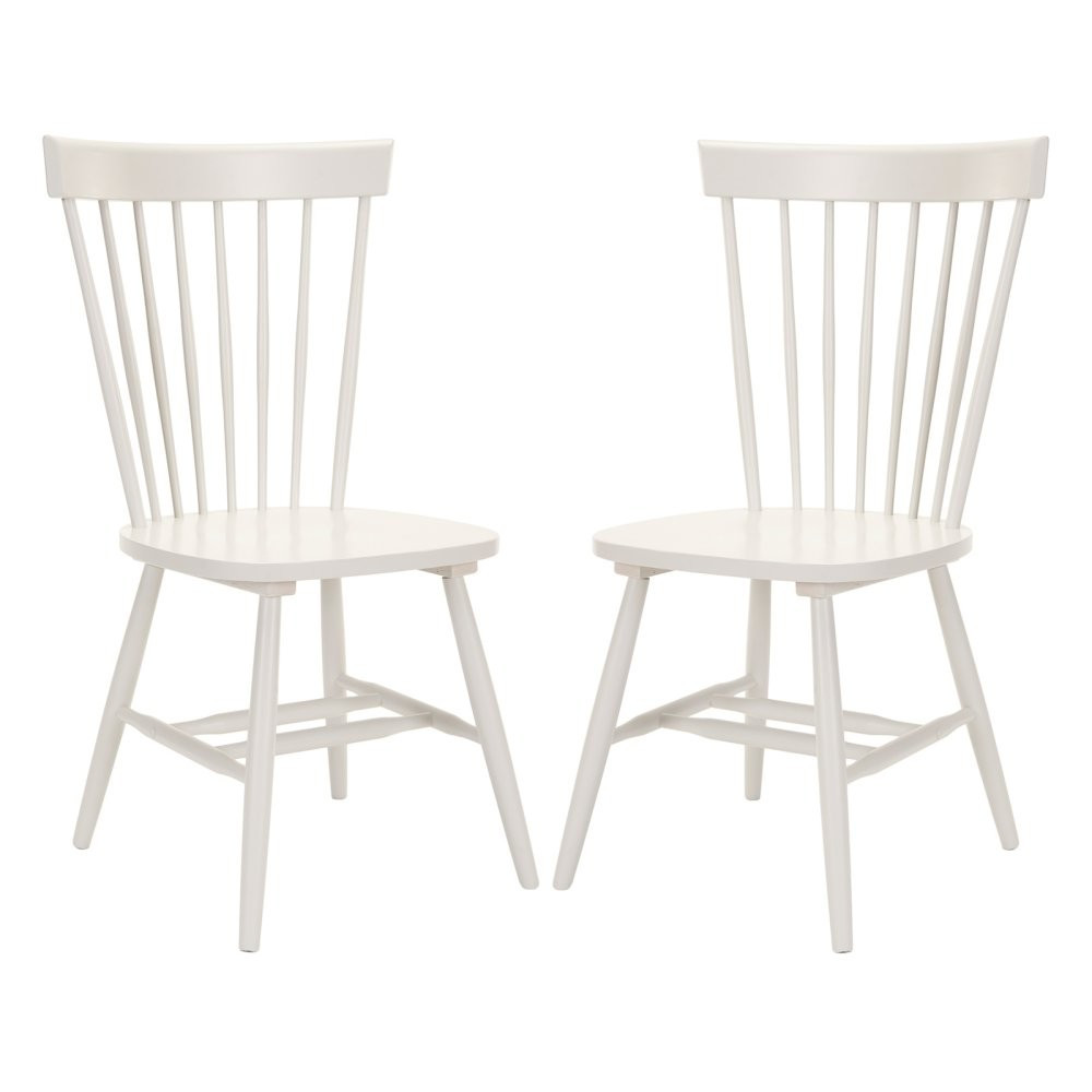 Safavieh Joslyn Dining Side Chairs - Light Gray - Set of 2 | Hayneedle