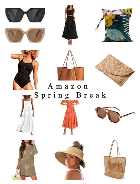 Spring Break Amazon essentials! 
Vacation spring break Amazon 

#LTKSeasonal #LTKfindsunder50 #LTKtravel