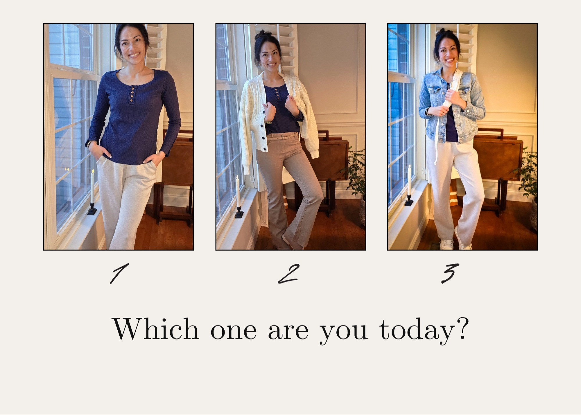 Who knew this Henley was so versatile? Reuse and upstyle your basics to fit your busy mom life. 1 shirt styled 3 ways. On sale at time of post 🫶

#LTKSaleAlert #LTKmomlife #LTKootd