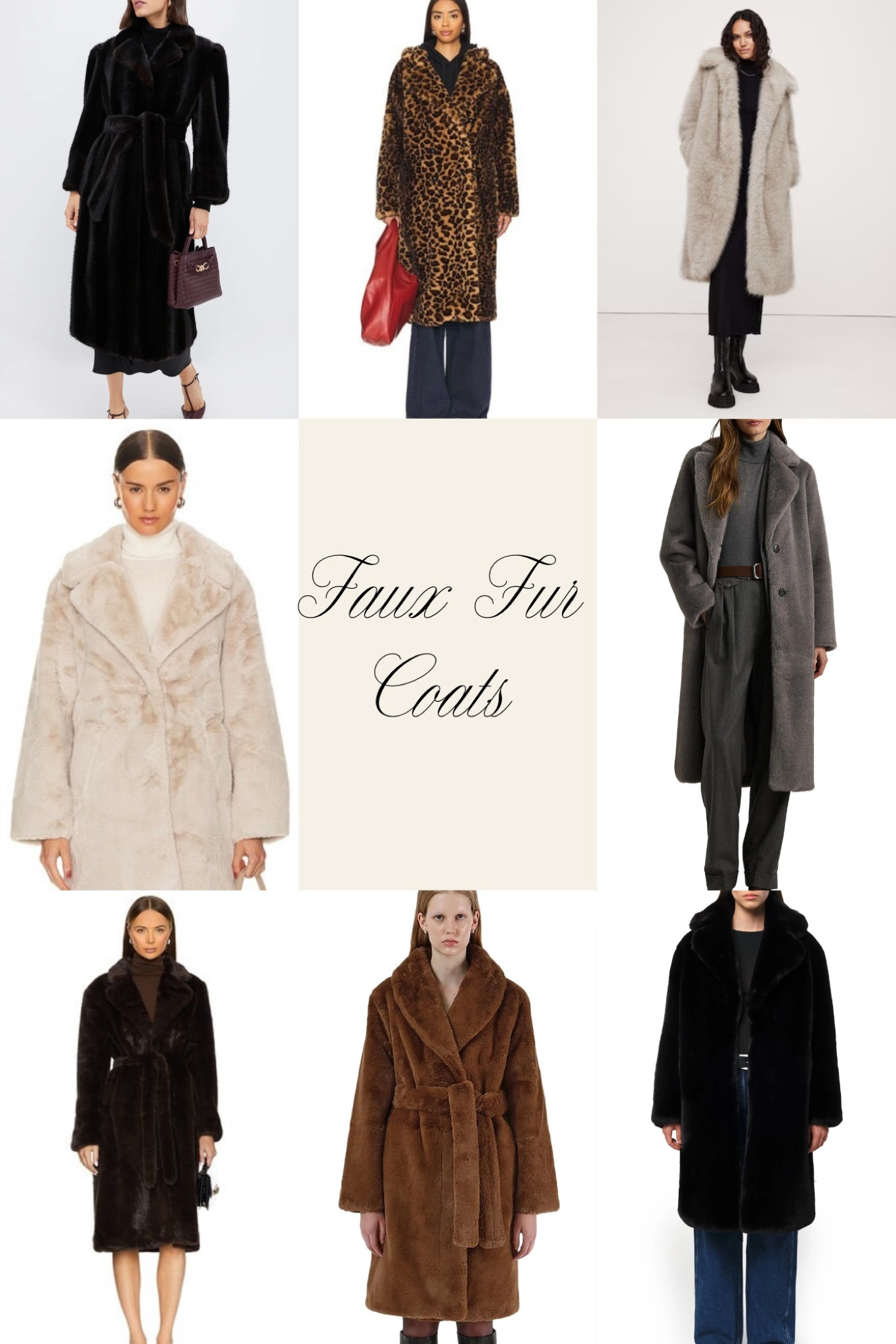 Faux fur coats. Winter coats. 
.
.
… 

#LTKSeasonal #LTKCyberWeek #LTKStyleTip