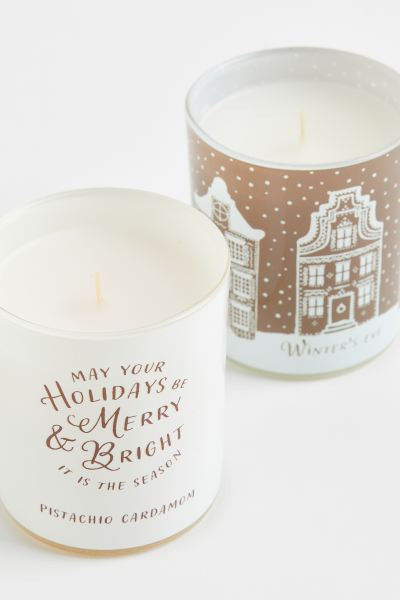 Gift-boxed 2-pack scented candles | H&M (UK, MY, IN, SG, PH, TW, HK)