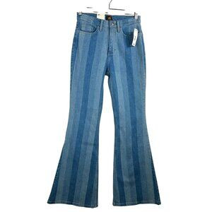 Lee hits of blue high rise flare retro jeans western retro 90s sz 29 | Poshmark