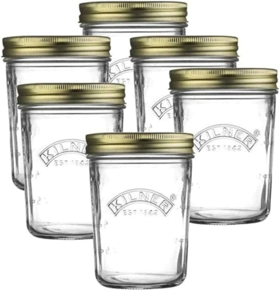 Kilner 12oz Wide Mouth Jars | Set of 6 | Amazon (US)