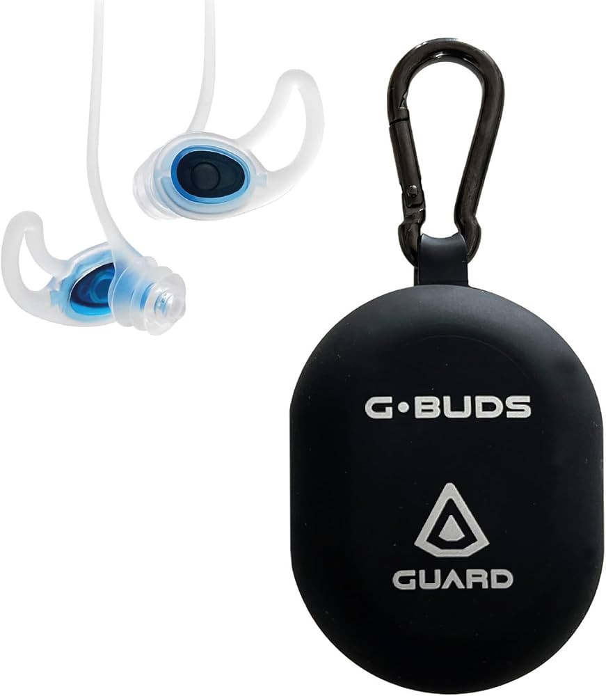 Guard\u00ae G.Buds Surf Ear Plugs. Sound in Water Out. Perfect for Surfing, Swimming, Diving and ... | Amazon (UK)