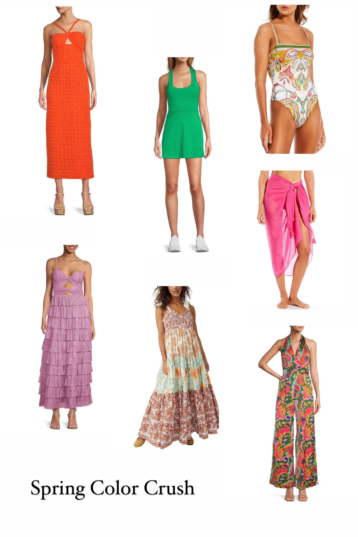 Spring Color Crush!! 

#LTKswim #LTKSeasonal #LTKfindsunder100