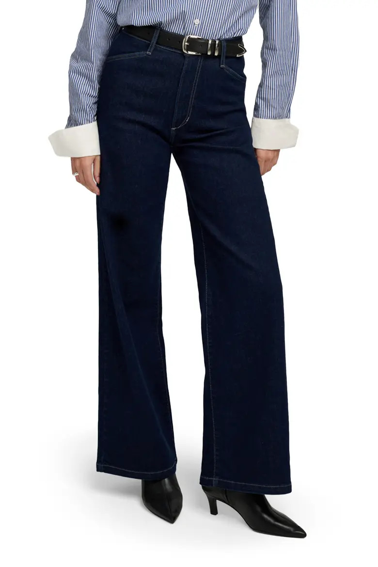 The Mischa Super High Waist Wide Leg Jeans (Women) | Nordstrom | Nordstrom