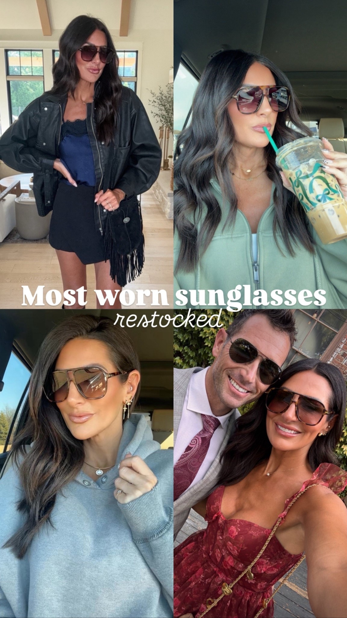 Code jena35 to grab my most worn sunnies 

#LTKTall #LTKTravel #LTKOver40