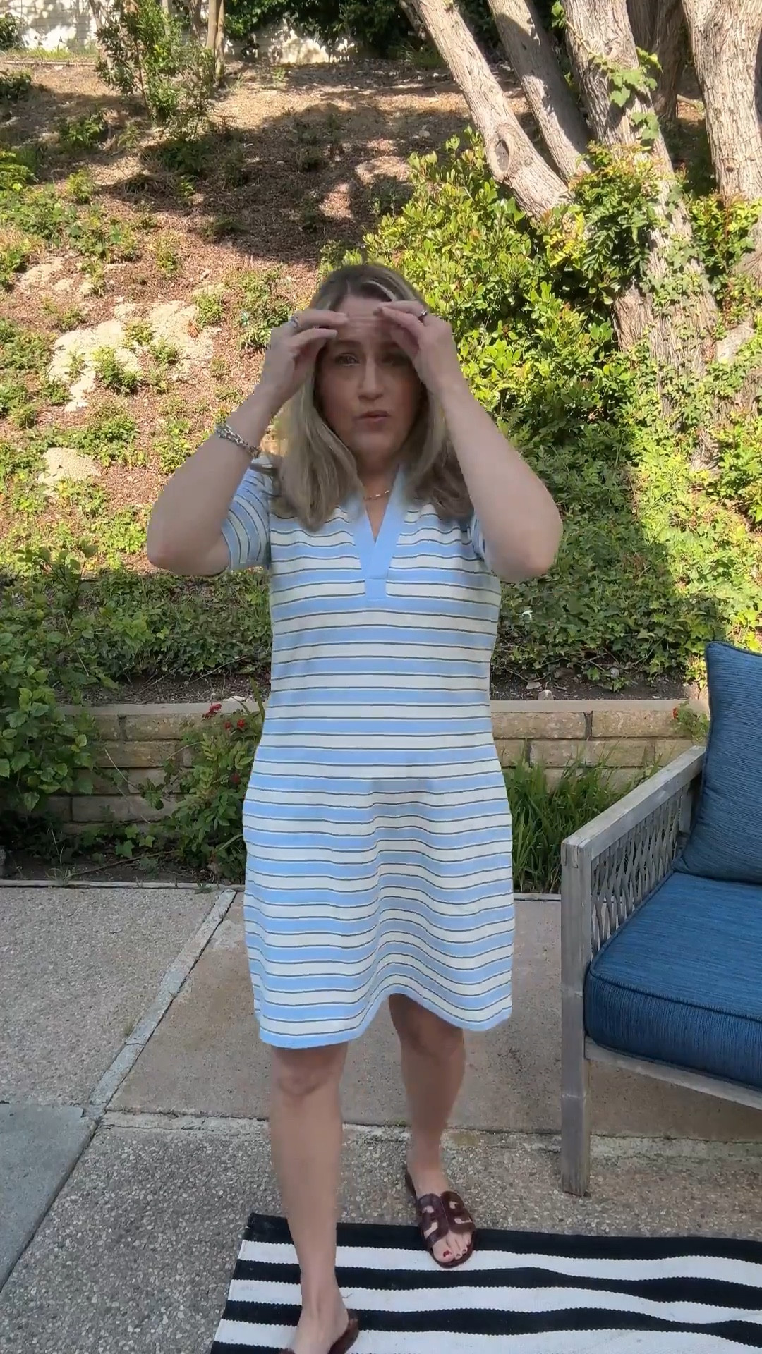 This adorable dress is on sale for $37! Comes in blue & white stripe too. Almost everything on the website is currently 50% off! 

#LTKOver40 #LTKSaleAlert #LTKPetite