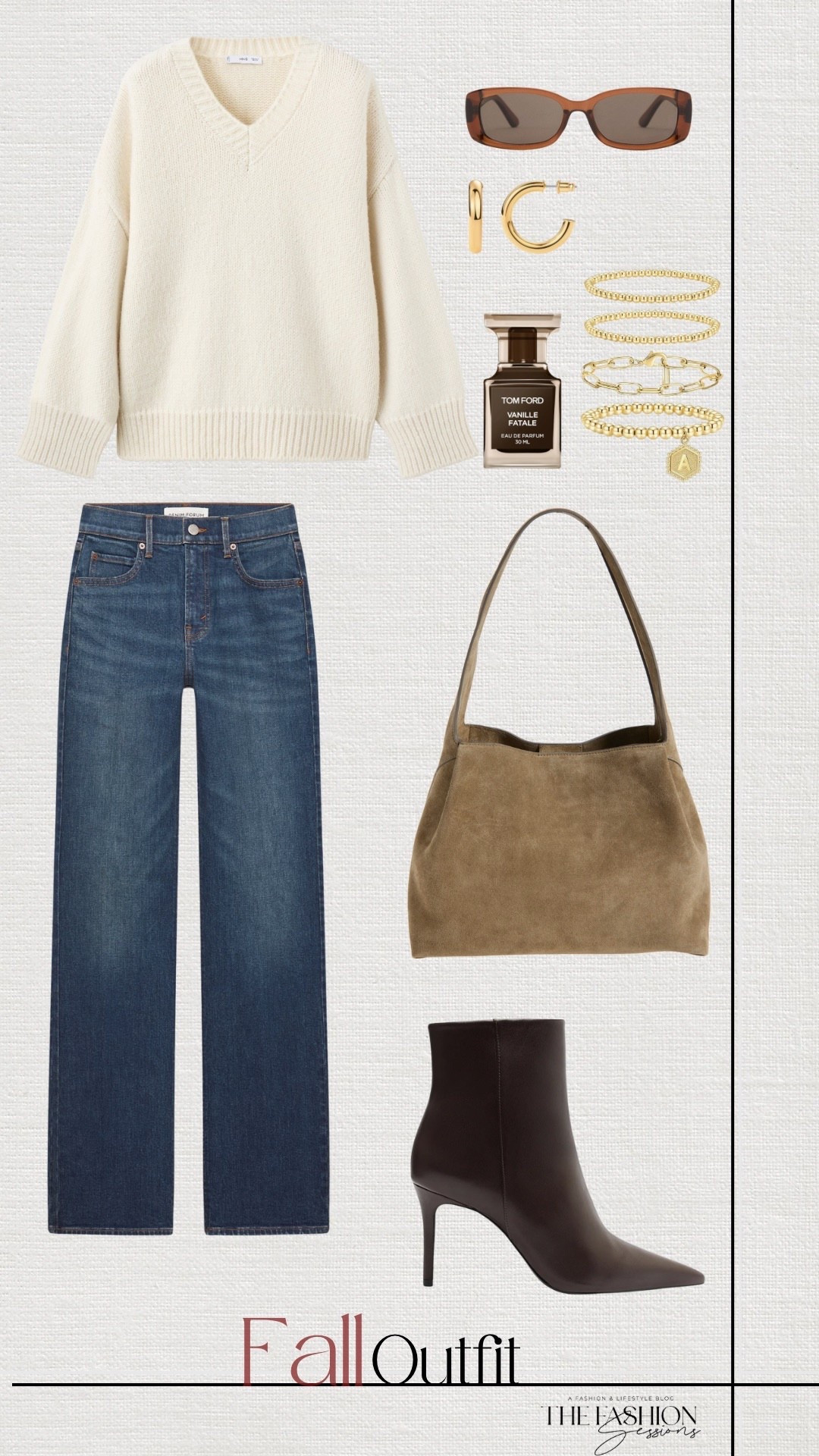 Talk Outfit | Wool Sweater | Denim Jeans | Ankle Boots | Suede Bag | 

#LTKShoeCrush #LTKSeasonal #LTKStyleTip