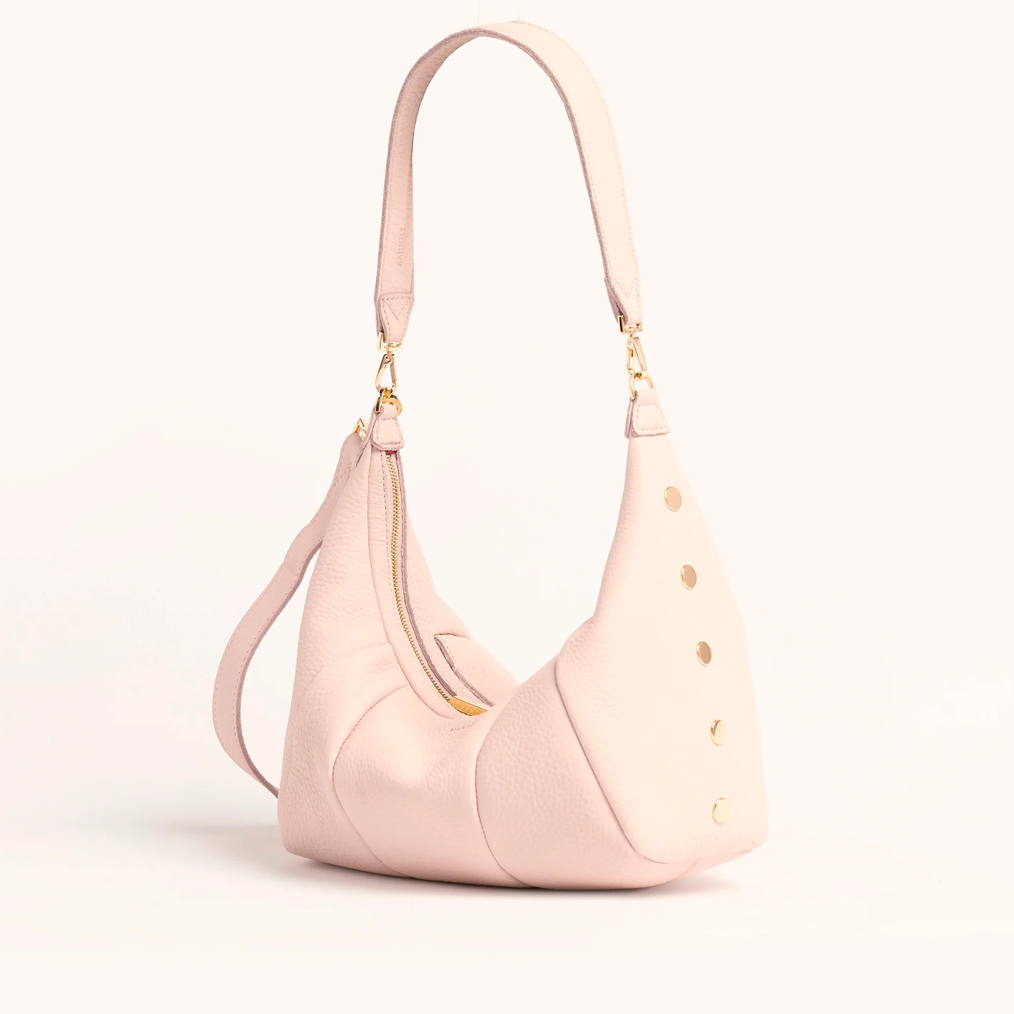 Morgan-Superbloom Pink Croissant Bag with Slouchy Touch | Hammitt | Hammitt (US)