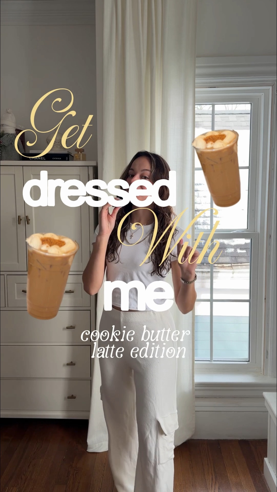 Build an outfit with me to try nitro bar cookie butter latte 

#LTKootd