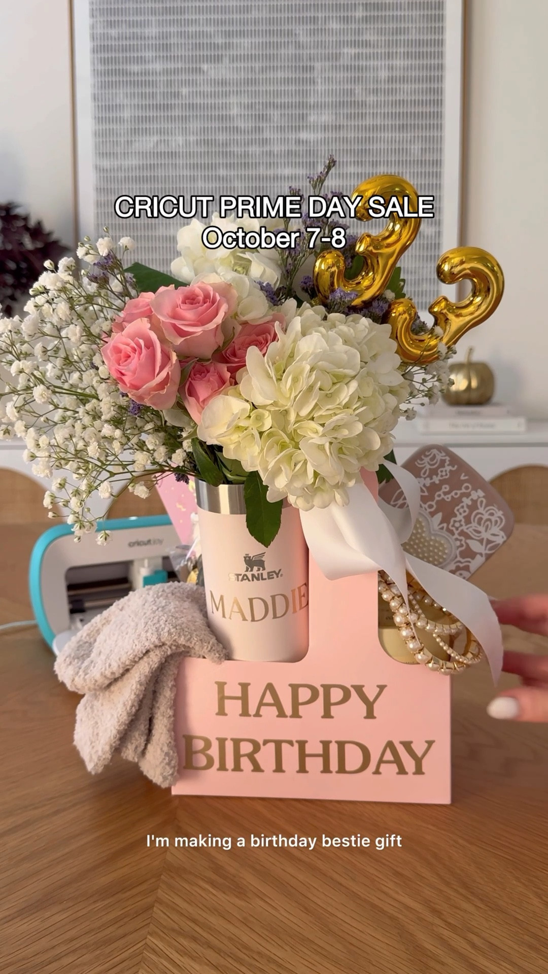 Personalizing gifts with my @cricut is my favorite way to add that special touch! 🎁💕 With Prime Day deals on October 7-8, now's the perfect time to snag a Cricut. 
You can save up to $100 off cutting machine bundles, along with other amazing deals on machines and materials that will make getting started so easy. The holidays are coming up and there’s so many opportunities to personalize gifts and decor. Hint Hint! 

#LTKFamily #LTKHome #LTKSaleAlert