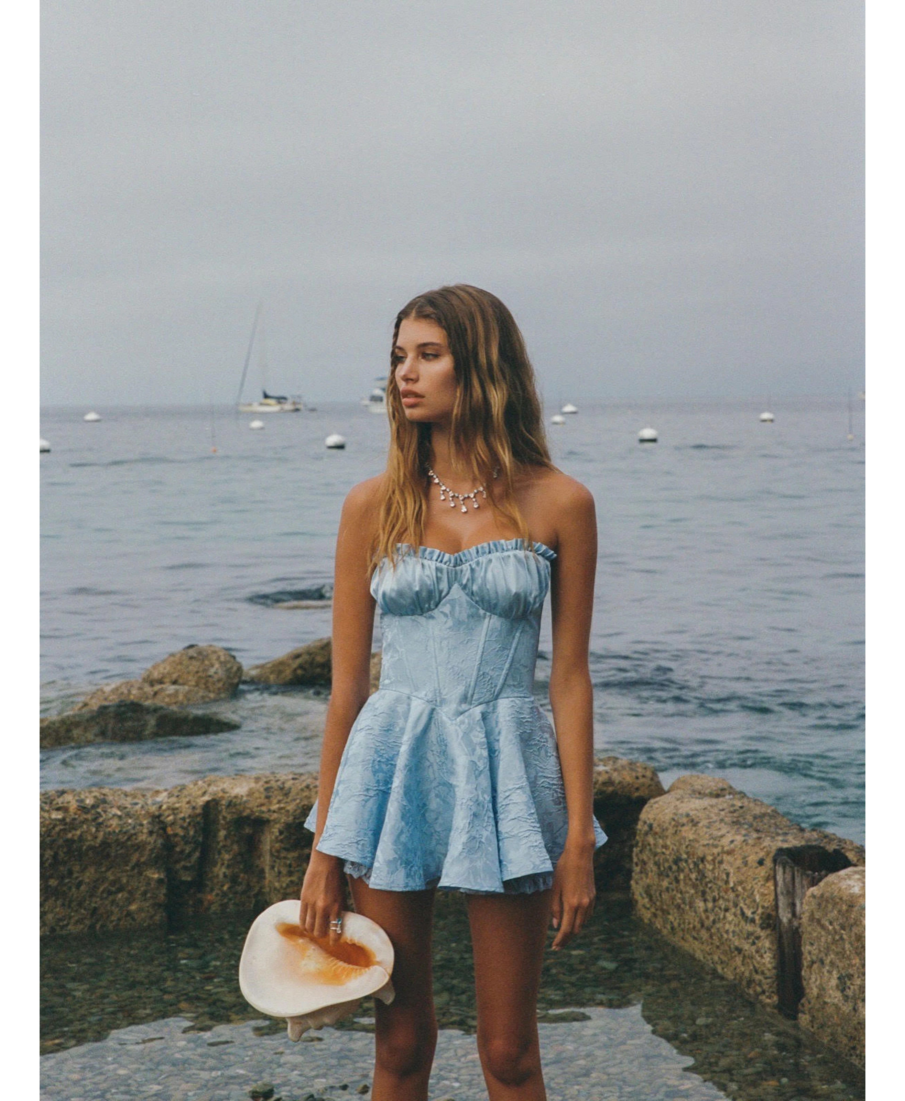 Shop Airina Dress (Blue) from Nana Jacqueline at Seezona | Seezona | Seezona